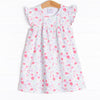 Floral Party Dress, Purple