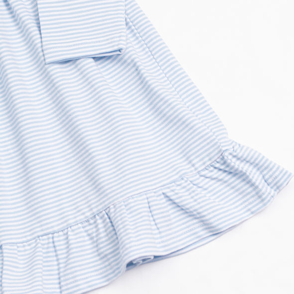 Shower Me In Flowers Dress, Blue