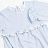 Shower Me In Flowers Romper, Blue