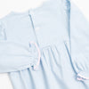 Dazzling Dancer Applique Bubble, Blue Stripe