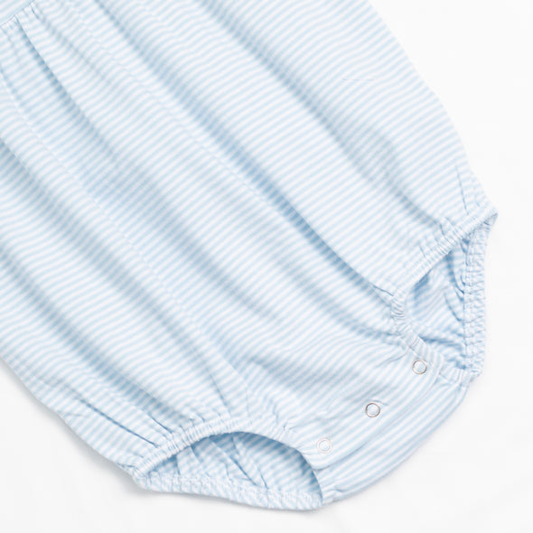 Dazzling Dancer Applique Bubble, Blue Stripe