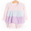 Color Block Cutie Bloomer Set, Pink