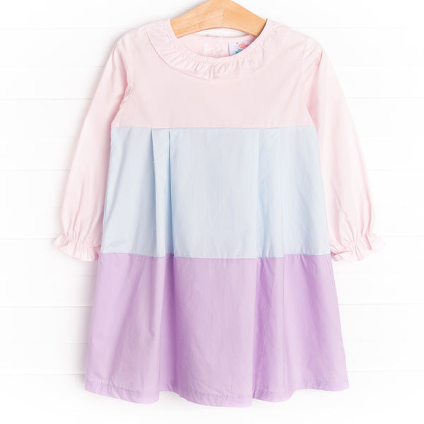 Color Block Cutie Dress, Pink