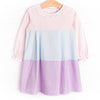 Color Block Cutie Dress, Pink