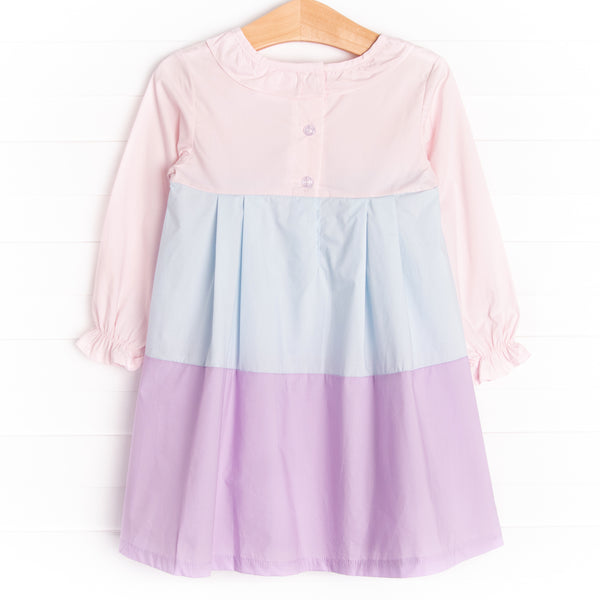 Color Block Cutie Dress, Pink