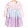 Color Block Cutie Dress, Pink