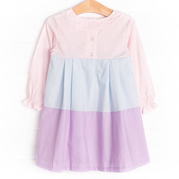 Color Block Cutie Dress, Pink