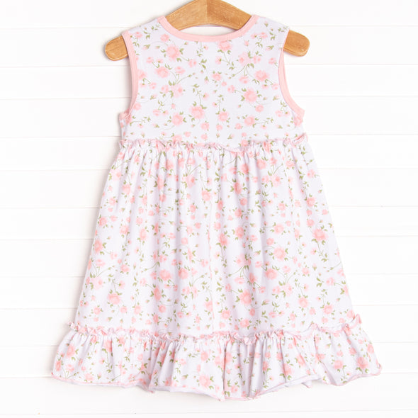 Vienna Vines Pocket Dress, Pink