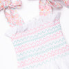 Soak Up the Sun Smocked Dress, Pink Floral