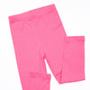 Ribbons and Curls Embroidered Legging Set, Pink Gingham