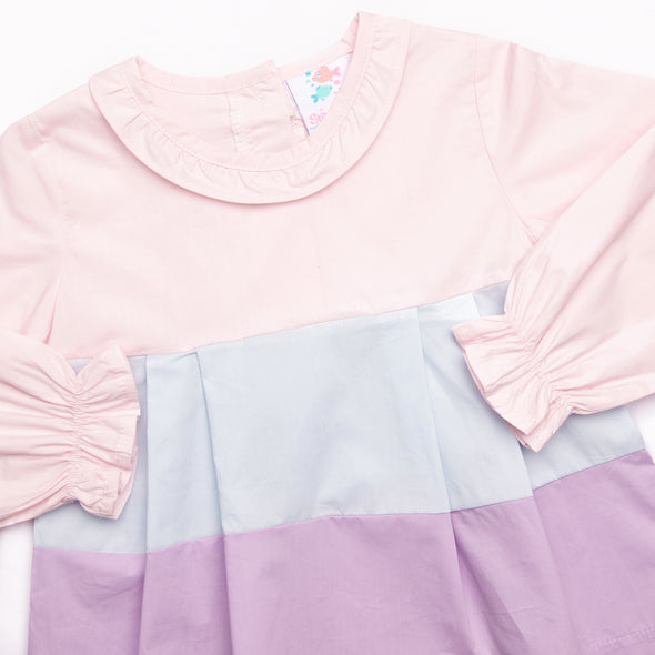 Color Block Cutie Bloomer Set, Pink