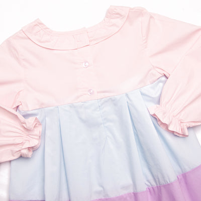 Color Block Cutie Dress, Pink