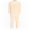 Waddle and Wake Bamboo Pajama Set, Yellow