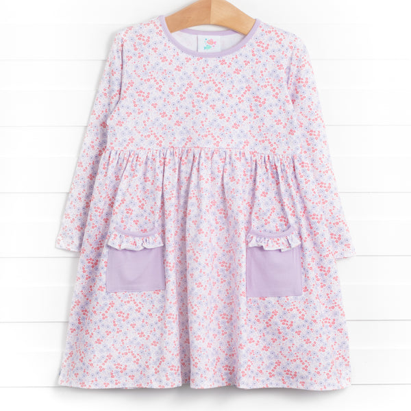 Wisteria Wonder Dress, Purple