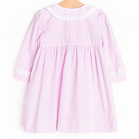 Birdie Besties Smocked Dress, Pink