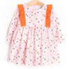 Polka Party Dress, Pink