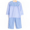 Harry Pant Set, Blue Gingham