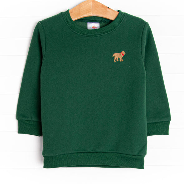 Roooof Roooof Sweatshirt, Green