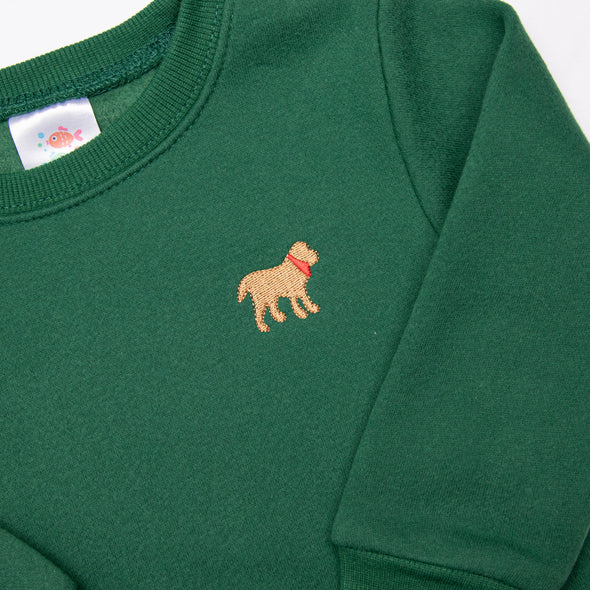 Roooof Roooof Sweatshirt, Green