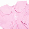 Whimsical Wings Embroidered Dress, Pink