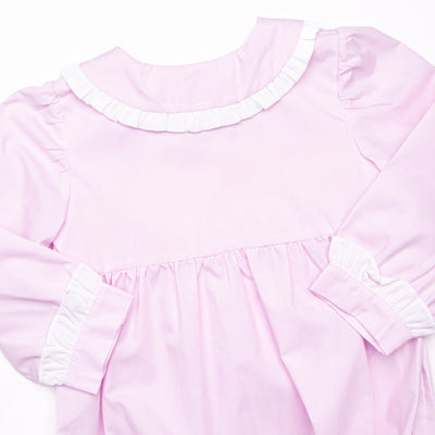Birdie Besties Smocked Dress, Pink
