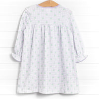 Freshly Cut Florals Dress, Purple