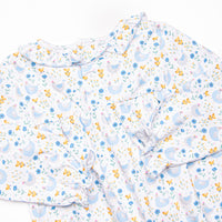 Chicks and Chirps Dress, Blue