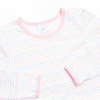 Sherbet Stripes Dress, Pink