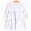 Dotted Darling Dress, Blue