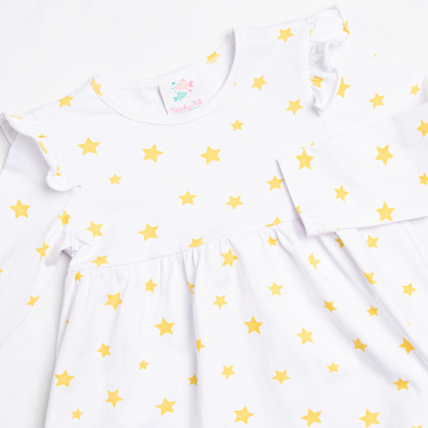Star Gazing Nights Legging Set, White
