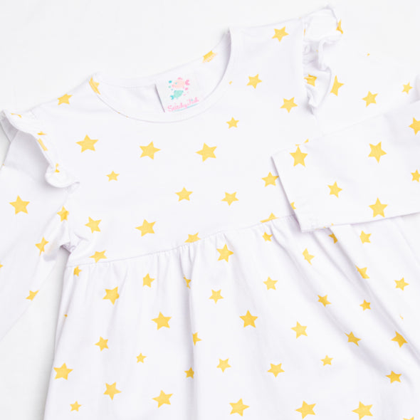 Star Gazing Nights Legging Set, White