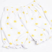 Star Gazing Nights Bloomer Set, Yellow