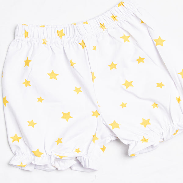 Star Gazing Nights Bloomer Set, Yellow