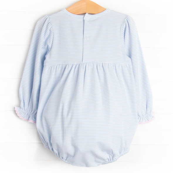 Dazzling Dancer Applique Bubble, Blue Stripe