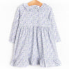 Bellflower Beauty Dress, Blue