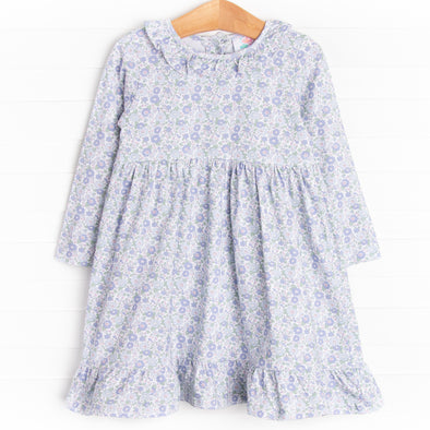 Bellflower Beauty Dress, Blue