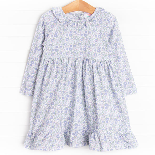 Bellflower Beauty Dress, Blue