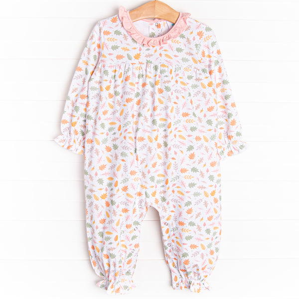 Seasons in the City Ruffle Romper, Pink