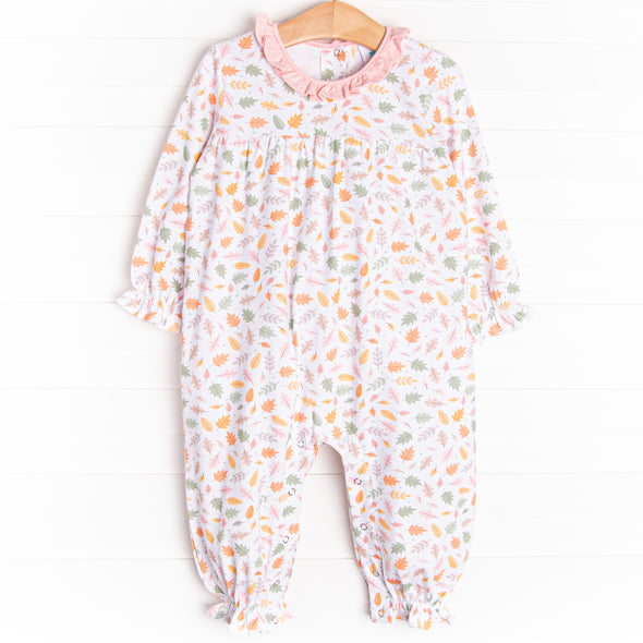 Seasons in the City Ruffle Romper, Pink