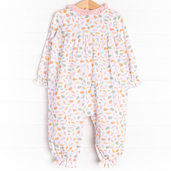 Seasons in the City Ruffle Romper, Pink