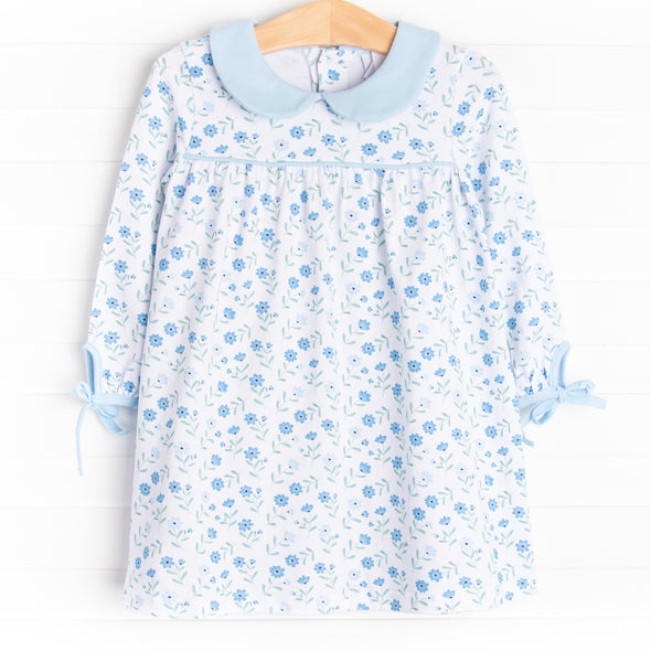 Mae Magnolia Dress, Blue