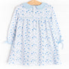 Mae Magnolia Dress, Blue