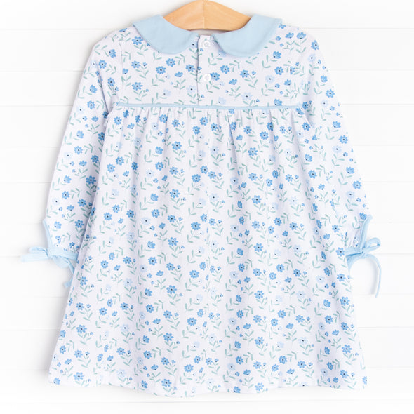 Mae Magnolia Dress, Blue