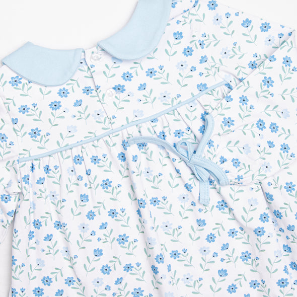 Mae Magnolia Dress, Blue