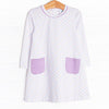 Darling Dots Dress, Purple