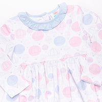 Up, Up, and Away Dress, Blue