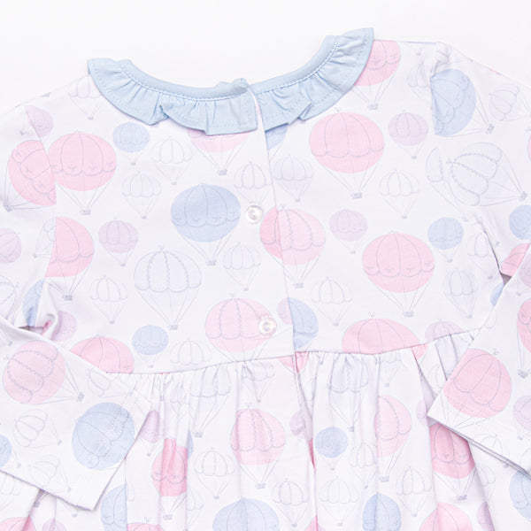 Up, Up, and Away Dress, Blue
