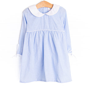 Wynne Dress, Blue Stripe