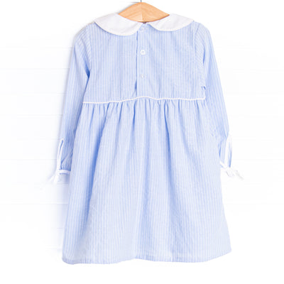 Wynne Dress, Blue Stripe