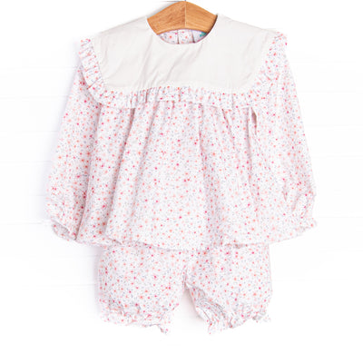 Bella Blooms Bloomer Set, Pink